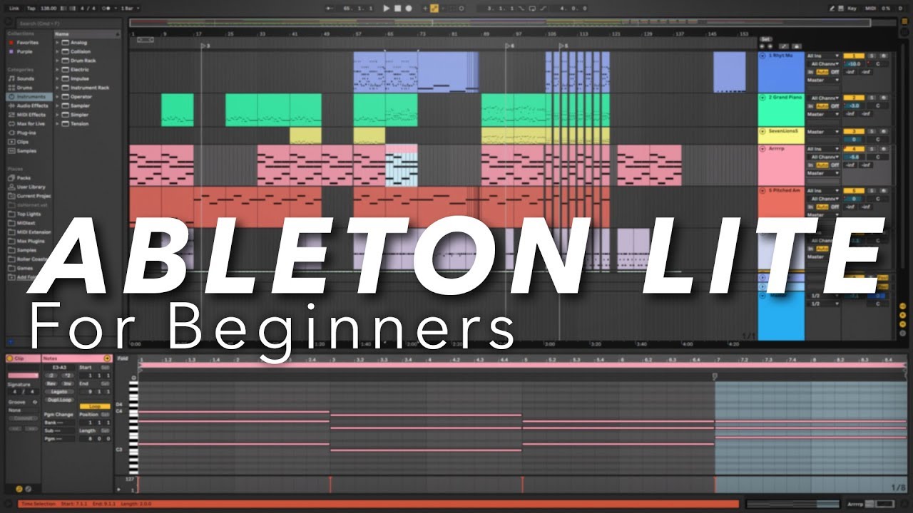 Create A Song In Ableton Live 10