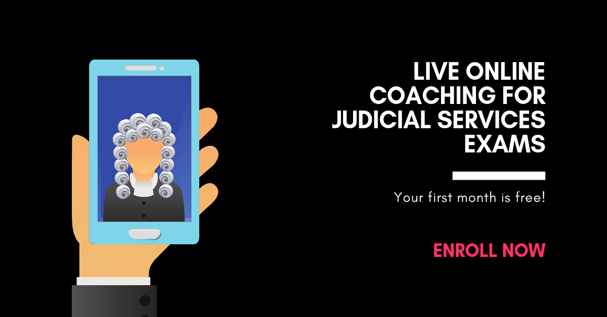 Judicial Exam Online Coaching